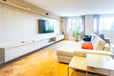 Sala de apartamento à venda com 2 quartos, 122m² em Jardim Paulista, São Paulo