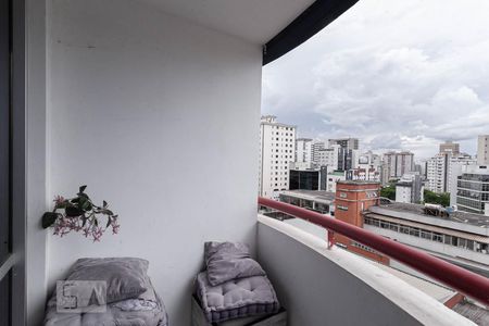 Apartamento à venda com 50m², 1 quarto e 1 vagaVaranda da sala