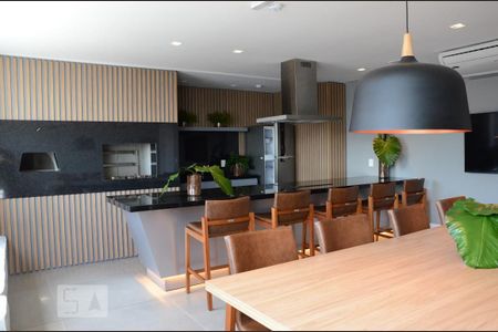 Studio à venda com 38m², 1 quarto e 1 vagaSalão de festas