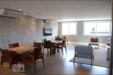 Studio à venda com 38m², 1 quarto e 1 vagaSalão de festas