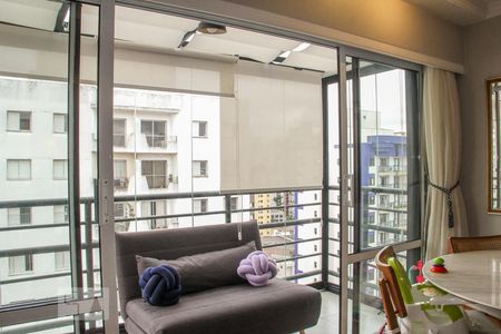 Varanda de apartamento à venda com 3 quartos, 92m² em Vila Olímpia, São Paulo