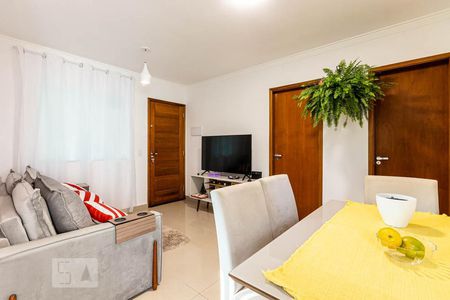 Sala  de apartamento à venda com 2 quartos, 55m² em Cidade Patriarca, São Paulo