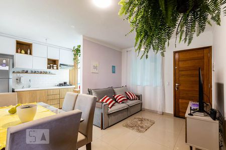 Sala  de apartamento à venda com 2 quartos, 55m² em Cidade Patriarca, São Paulo