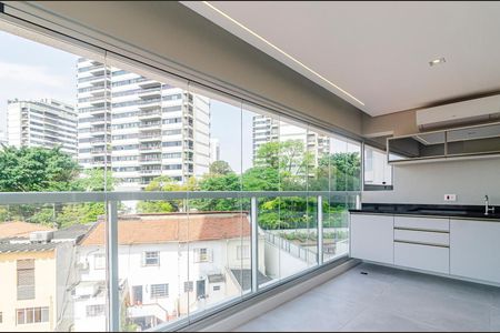 Varanda de apartamento para alugar com 2 quartos, 68m² em Sumaré, São Paulo