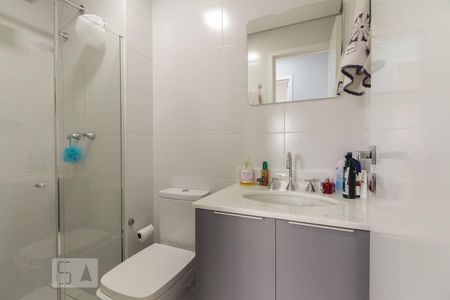 Banheiro Social  de apartamento à venda com 2 quartos, 56m² em Quinta da Paineira, São Paulo