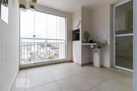 Varanda gourmet de apartamento à venda com 3 quartos, 70m² em Ponte Preta, Campinas
