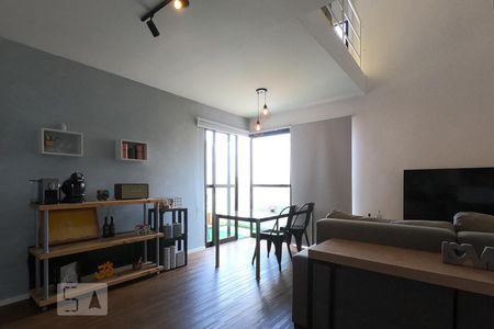 Sala de apartamento para alugar com 1 quarto, 70m² em Vila Andrade, São Paulo