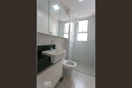 Banheiro de apartamento para alugar com 1 quarto, 30m² em Funcionários, Belo Horizonte