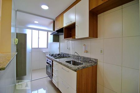 Cozinha de apartamento para alugar com 3 quartos, 69m² em Parque São Vicente, Mauá