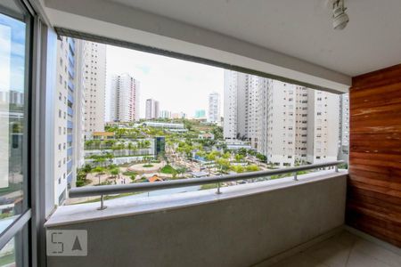 Varanda da Sala de apartamento à venda com 2 quartos, 69m² em Vila da Serra, Nova Lima