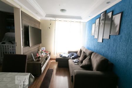 Sala de apartamento à venda com 2 quartos, 49m² em Vila Carmosina, São Paulo