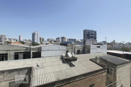 VISTA SALA de apartamento à venda com 1 quarto, 54m² em São João, Porto Alegre