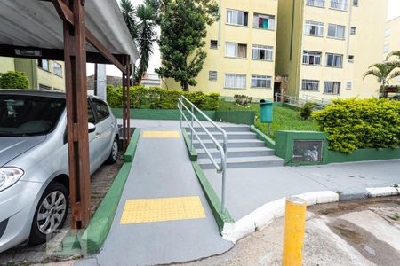 Apartamento para alugar com 63m², 2 quartos e 1 vagaRampa de acesso ao bloco