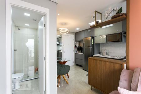 Sala de apartamento para alugar com 1 quarto, 36m² em Brás, São Paulo