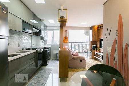 Sala de apartamento para alugar com 1 quarto, 36m² em Brás, São Paulo