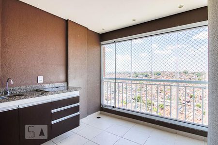Varanda  de apartamento à venda com 2 quartos, 58m² em Parque Boturussu, São Paulo