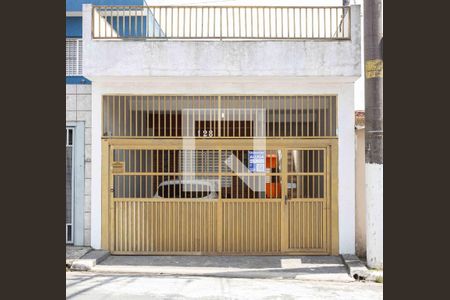 Casa para alugar com 94m², 2 quartos e 1 vagaFachada e placa