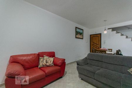 Sala de apartamento à venda com 3 quartos, 180m² em Vila Scarpelli, Santo André