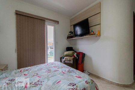 Suite de apartamento à venda com 3 quartos, 180m² em Vila Scarpelli, Santo André