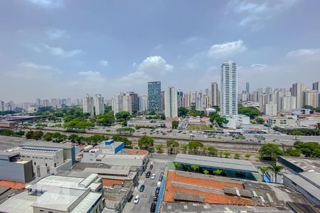 Vista da Sala e Quarto de kitnet/studio à venda com 1 quarto, 26m² em Tatuapé, São Paulo