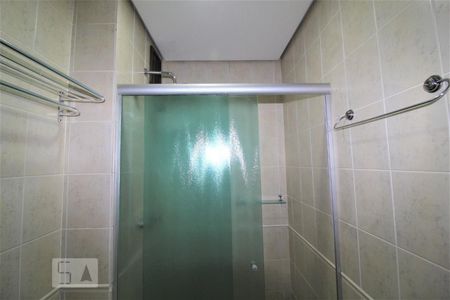 Banheiro social de kitnet/studio à venda com 1 quarto, 40m² em Barcelona, São Caetano do Sul