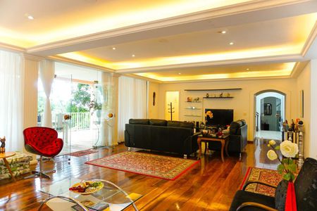 Sala de casa à venda com 5 quartos, 400m² em São Conrado, Rio de Janeiro