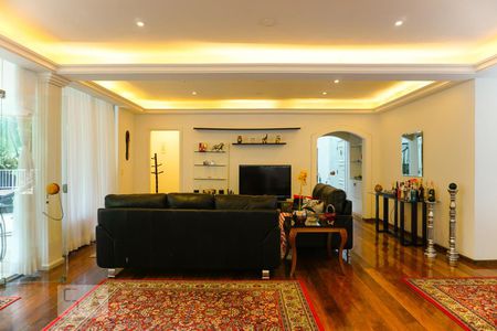 Sala de casa à venda com 5 quartos, 400m² em São Conrado, Rio de Janeiro