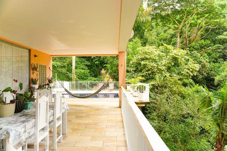 Varanda da Sala/Piscina de casa à venda com 5 quartos, 400m² em São Conrado, Rio de Janeiro