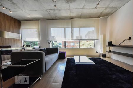 Sala de Estar de apartamento para alugar com 1 quarto, 74m² em Jardim Novo Santo Amaro, São Paulo