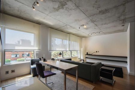 Sala de apartamento para alugar com 1 quarto, 74m² em Jardim Novo Santo Amaro, São Paulo