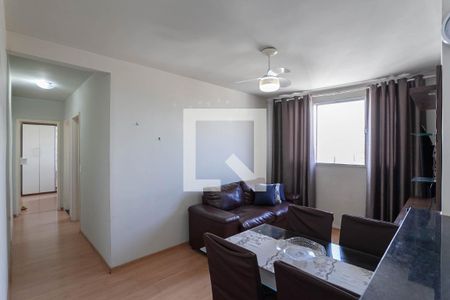Sala  de apartamento para alugar com 2 quartos, 52m² em São João Batista , Belo Horizonte