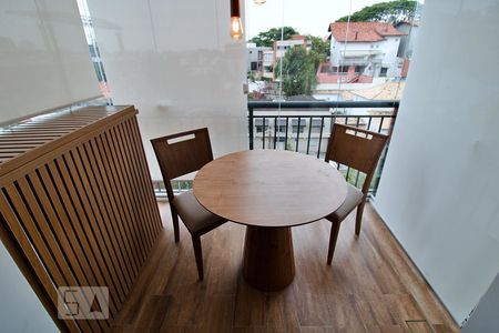 Varanda da Sala de apartamento para alugar com 2 quartos, 81m² em Jardim Leonor, São Paulo