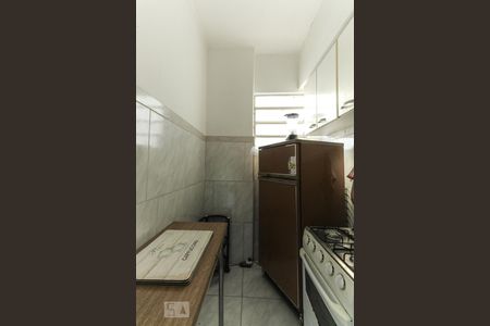 Cozinha de kitnet/studio à venda com 1 quarto, 35m² em Farroupilha, Porto Alegre