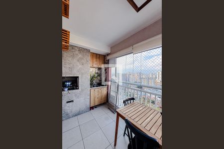 Varanda da Sala de apartamento à venda com 2 quartos, 69m² em Alto da Mooca, São Paulo