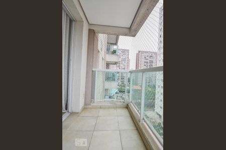 Studio para alugar com 37m², 1 quarto e 1 vagaVaranda