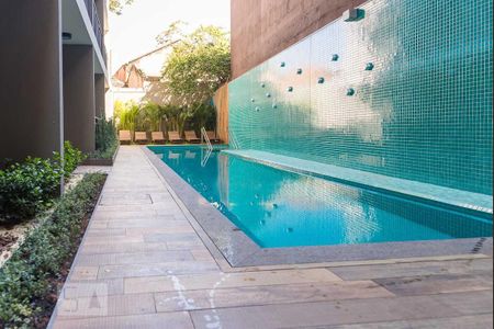 Studio à venda com 26m², 1 quarto e sem vagaPiscina