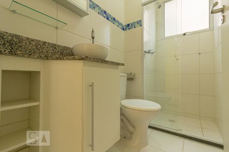Apartamento para alugar com 43m², 2 quartos e 1 vaga Apartamento para alugar com 43m², 2 quartos e 1 vagaDetalhe do banheiro
