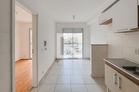 Sala/Cozinha de apartamento para alugar com 1 quarto, 30m² em Cambuci, São Paulo