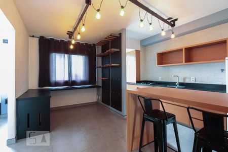 Sala  de apartamento para alugar com 1 quarto, 31m² em Mooca, São Paulo