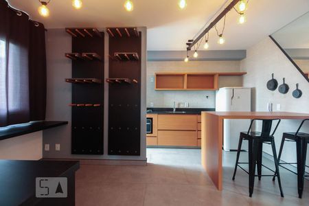 Sala  de apartamento para alugar com 1 quarto, 31m² em Mooca, São Paulo