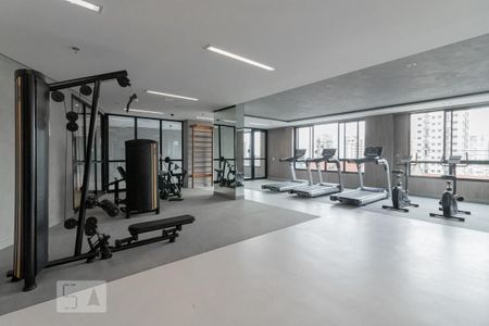 Studio para alugar com 25m², 1 quarto e sem vaga Studio para alugar com 25m², 1 quarto e sem vagaAcademia