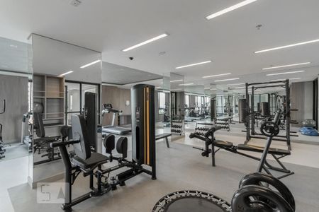 Studio para alugar com 25m², 1 quarto e sem vaga Studio para alugar com 25m², 1 quarto e sem vagaAcademia