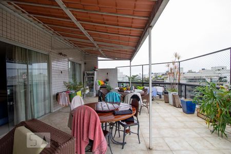 Varanda de apartamento à venda com 5 quartos, 440m² em Recreio dos Bandeirantes, Rio de Janeiro