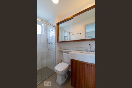 Apartamento à venda com 62m², 1 quarto e 1 vagaBanheiro da Suíte