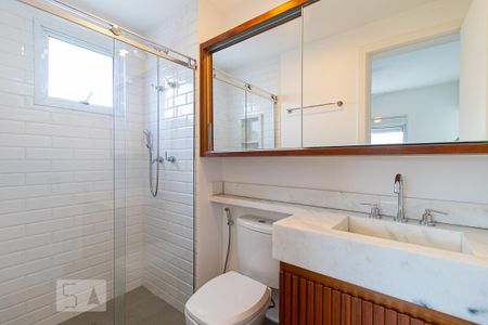 Apartamento à venda com 62m², 1 quarto e 1 vagaBanheiro da Suíte