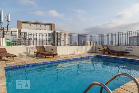 Piscina de apartamento para alugar com 1 quarto, 40m² em Belenzinho, São Paulo