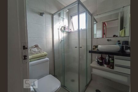 Banheiro de apartamento para alugar com 1 quarto, 40m² em Belenzinho, São Paulo