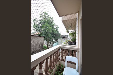 Varanda da Sala  de apartamento para alugar com 1 quarto, 58m² em Santa Terezinha, São Bernardo do Campo