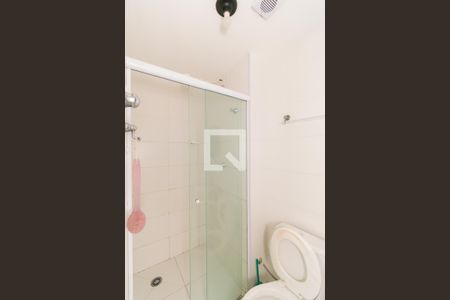 Banheiro da Suíte de apartamento à venda com 1 quarto, 27m² em Cambuci, São Paulo