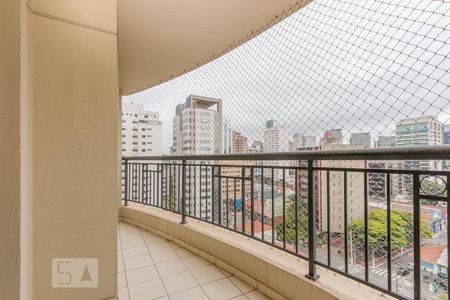 Varanda da Sala de apartamento para alugar com 2 quartos, 69m² em Chácara Santo Antônio (zona Sul), São Paulo